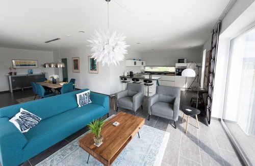 Morbach Casa | Villa Hunsrück - casa de campo, ducha y baño, aseo, 3 dormitorios
