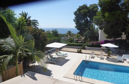 Moravit Villa | Villa Ibizenca La Cometa mer et Restaurants à Pied Charme et Confort Ac/wifi/sat