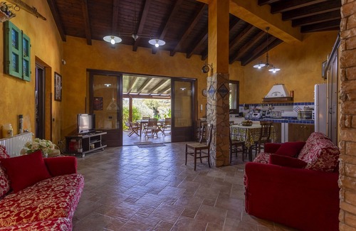 Menfi Villa | Villa 'Villino Il Melograno' con terraza privada, Wi-Fi y aire acondicionado