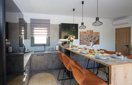 Monopari Villa | Villa en Armenoi con piscina y barbacoa