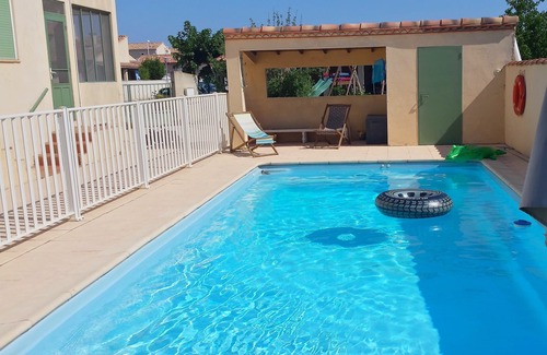 Salin-de-Giraud Villa | VILLA EN CAMARGUE, PISCINA CLIMATIZADA, NATURALEZA, KITESURF, PLAYAS