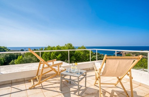 Cap d'en Font Villa | Chalet en Cap den Font con vistas al mar, Menorca