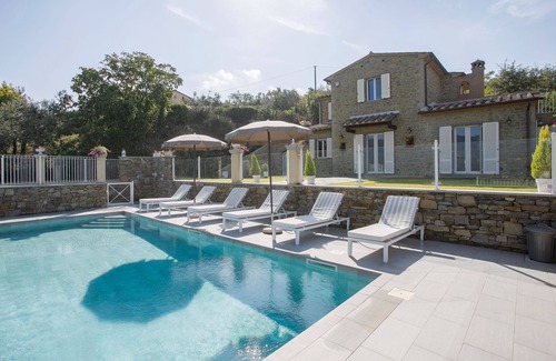 Cortona Villa | Villa en Il Castagno con 3 habitaciones, capacidad 8