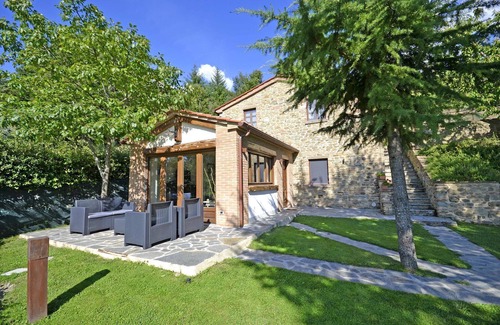 Pieve di Chio Villa | Villa en Poggioni con 3 habitaciones, capacidad 6