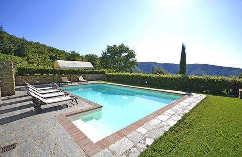 Pieve di Chio Villa | Villa en Poggioni con 3 habitaciones, capacidad 6