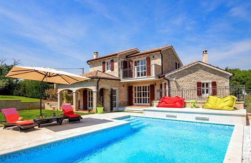 Banki Villa | Ideal villa en Baderna con piscina privada