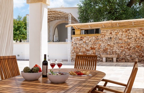 Ostuni Villa | Villa Incanto con terrazza e piscina panoramica