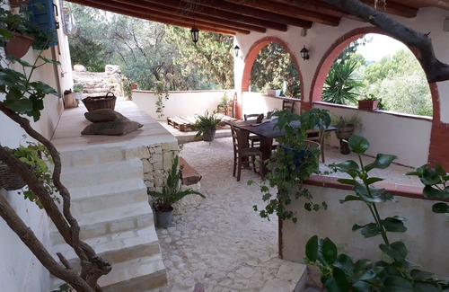 Syracuse Casa | Villa inside nature reserve brat cave with panoramic view