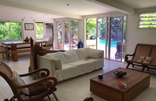 Grand Fond Villa | Villa Jasmin avec piscine chauffée à 50m plage et lagon
