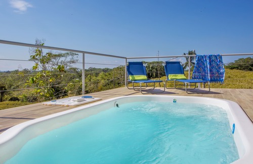 Parrita Casa | Villa Kisdadee - Hermosas vistas a la montaña y una piscina privada y Wi-Fi