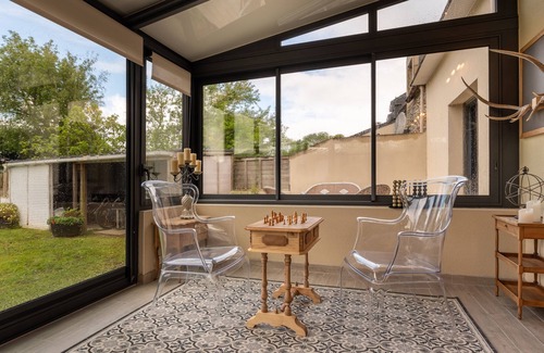 Saint-Gildas-de-Rhuys Villa | Villa 'La Léa' con terraza privada, jardín privado y Wi-Fi