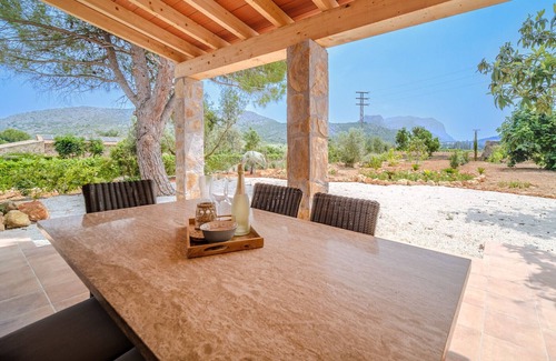 Pedreguer Villa | Villa La Sella con Piscina Privada, Terrazas y Vistas a la Montaña