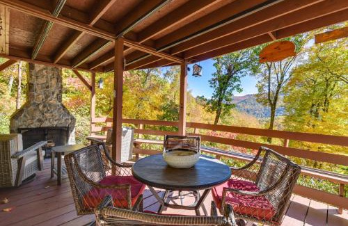 Maggie Valley Casa | Villa lAbri BBQ-Ready Maggie Valley Escape!