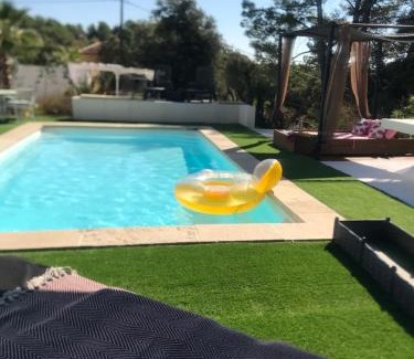 Lorgues Apartamento | Villa LCP Jacuzzi extérieur & sauna