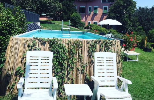 Vacciago Apartamento | Villa Le Vignole Atmosphere on Lake Orta with 20,000 mt of private parkland