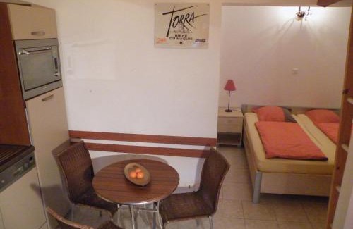 Sagone Apartamento | Villa Liamone Studio für 3 Personen , 400 m vom Strand, Pool, Klimaanlage