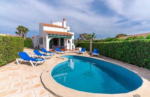 Cap d'Artrutx Villa | Villa Lola, seaviews, private pool & lush yard