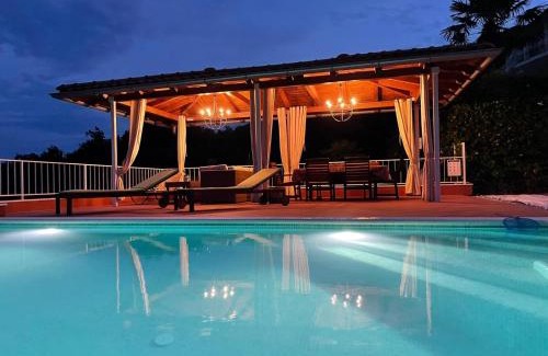 Lovran Villa | VILLA LOVRAN - 150 m to the beach - infinity pool - incredible sea view - fitness room