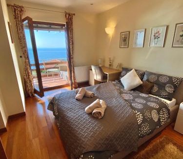 Lovran Villa | VILLA LOVRAN - 150 m to the beach - infinity pool - incredible sea view - fitness room