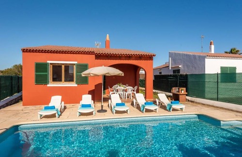 Cap d'Artrutx Villa | Villa Mar i Mar: Large Private Pool, A/C, WiFi