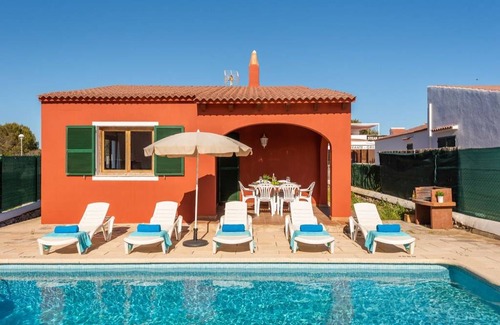 Cap d'Artrutx Villa | Villa Mar i Mar: Large Private Pool, A/C, WiFi