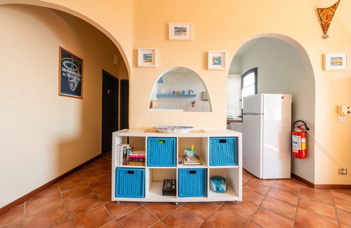 Villaggio delle Mimose Villa | Villa 'Mare E Monti' con vistas al mar, Wi-Fi y aire acondicionado