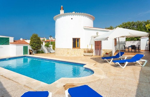 Cala en Porter Villa | Villa Maria: Large Private Pool, A/C, WiFi
