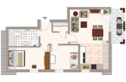 Zingst Apartamento | Villa "Meereslust", Whg 3