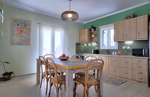 Perigiali Villa | Villa Melia, luxurious villa with superb view of the islands, 400 m from the sea