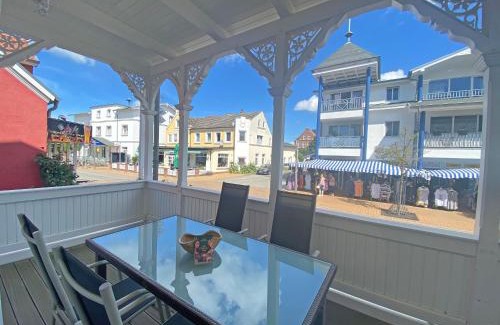 Gohren Apartamento | Villa Minna - Whg 3 mit Balkon