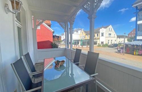 Gohren Apartamento | Villa Minna - Whg 3 mit Balkon