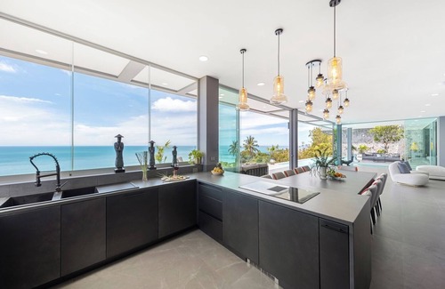 Bophut Villa | Villa Moonstar 6 bedroom Luxury with Breathtaking Seaviews