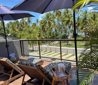 Japaratinga Apartamento | Villa Naluri - Apartamento 2 Quartos - Vista Mar