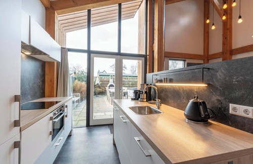 Sint Maartensvlotbrug Villa | Villa cerca de la playa Sint Maartenszee Jacuzzi