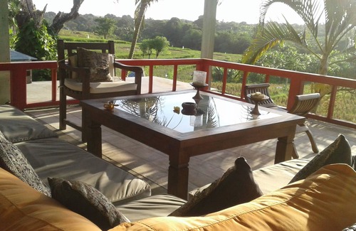 Babakan Villa | Canggu Bali: Encantadora villa con impresionantes vistas sobre el arroz