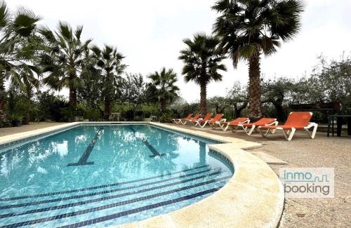 Reus Casa | Villa Palmeras costa dorada, climatizada ,bk y piscina privada