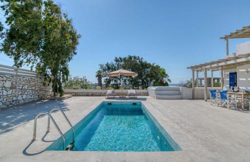 Nea Cryssi Akti Apartamento | villa paradisia private swimming pool and jacuzzi