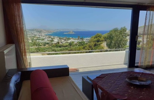Kefalos Villa | Villa-ático con impresionantes vistas del golfo de Kamari.