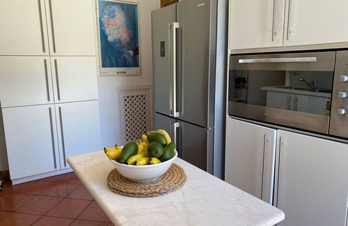 Porto Ercole Villa | Villa Toscana con piscina, espléndido jardín y vistas espectaculares.