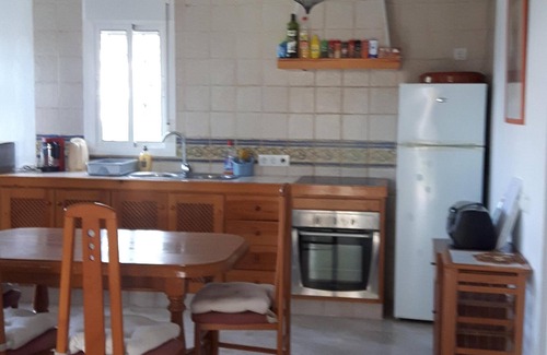 Zahora Casa | Casa con gran abertura jardín sobre la playa, 2 indépdts apartamentos, 8 a 12 pers