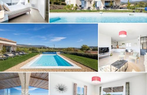 Saint-Saturnin-les-Apt Casa | Villa Piscine Chauffée & climatisation, 5min du village
