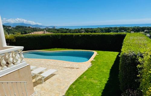 Biot Villa | Villa piscine avec magnifique vue mer panoramique