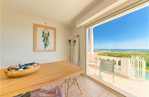 Biot Villa | Villa piscine avec magnifique vue mer panoramique