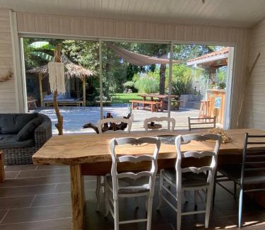 Lanton Casa | Villa piscine chauffée & spa sur le Bassin d Arcachon - proche plage et océan