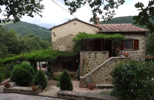 Bivio Lugnano Casa | Villa Piscina Privada Hermosa Gdns y Vistas frontera Cortona Toscana / Umbría 10