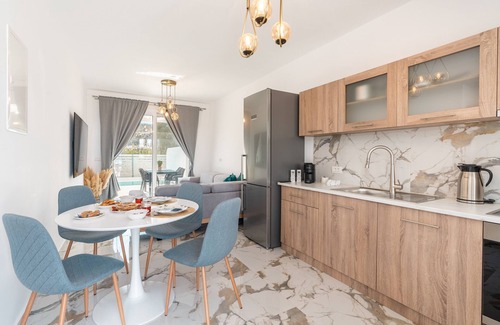Karpathos Villa | Villa 'Punta Mare 5' con vistas a la montaña, Wi-Fi y aire acondicionado
