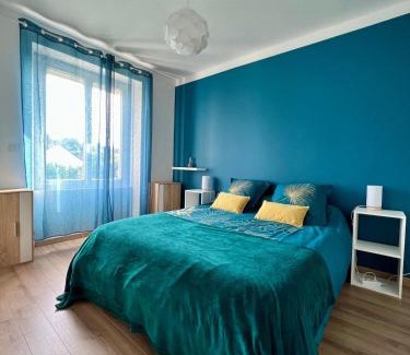 Brive-la-Gaillarde Casa | Villa Quintel -Proche gare & centre -JardinBalcon