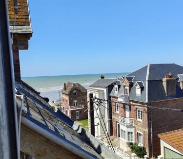 Ault Apartamento | Villa Réséda appartement, Ault 50 m de la mer