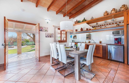 Alcudia Villa | Villa S Hortet Den Jua: esta villa incluye una piscina privada, WI-FI y tenis de mesa