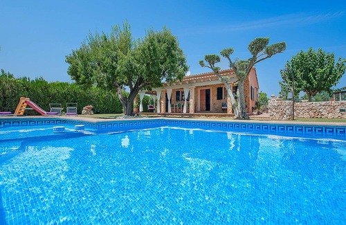 Alcudia Villa | Villa S Hortet Den Jua: esta villa incluye una piscina privada, WI-FI y tenis de mesa